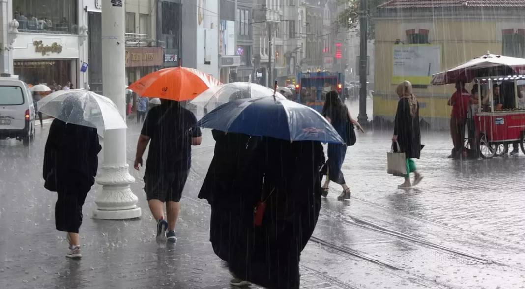 Meteoroloji "sağanak geliyor" dedi: Bu illerde yaşayanlara "şemsiye" uyarısı 4
